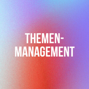 Themenmanagement bei Joachim Kurz Consulting bedeutet: Themenlagen kennen und erkennen – dafür behalte ich die Diskussionen und Akteure rund um Ihre relevanten Themen im Blick.